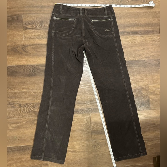Kuhl Corduroy Cords Pants Women’s 8 Regular Granite Gray cute pockets & details - Picture 4 of 5